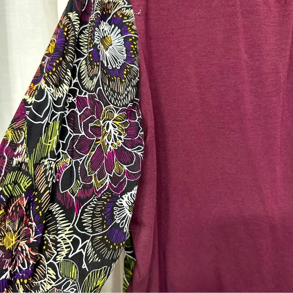 Westbound Women’s Floral‎ Print Long Sleeve Size XL Top - Image 7