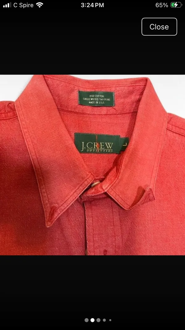 Vintage J.Crew Button-Up - Image 7