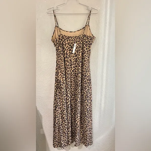Abercrombie & Fitch The A&F Julia Slip Maxi Dress size Large 19 1/2” pit to pit - Image 11