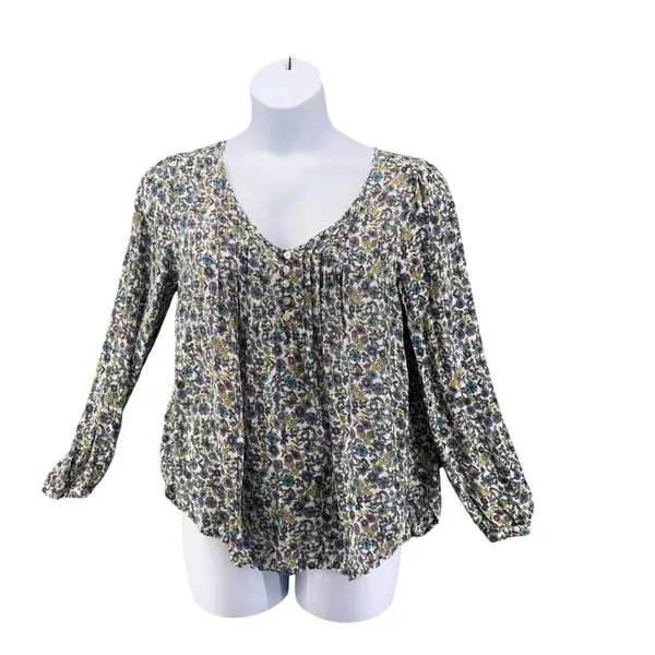 Jane + Delancey Peasant‎ Top White Large - Image 2