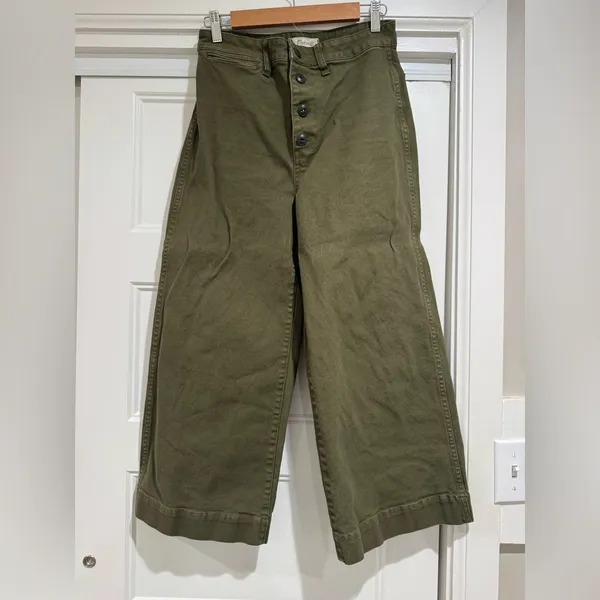 Madewell Emmett Crop Wide Leg Pants - Image 2