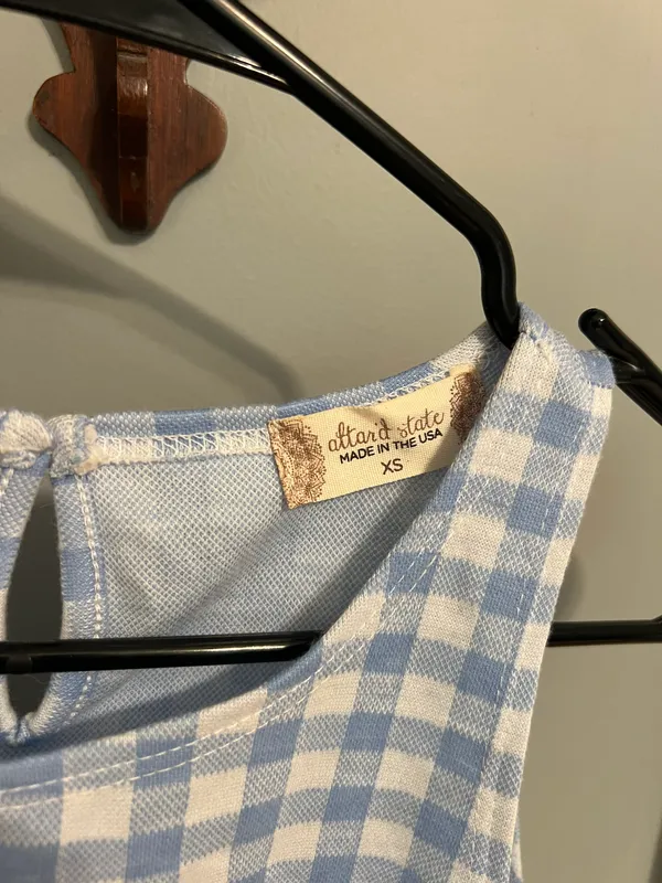 Altar'd State Gingham Tank And Skort Set - Image 7
