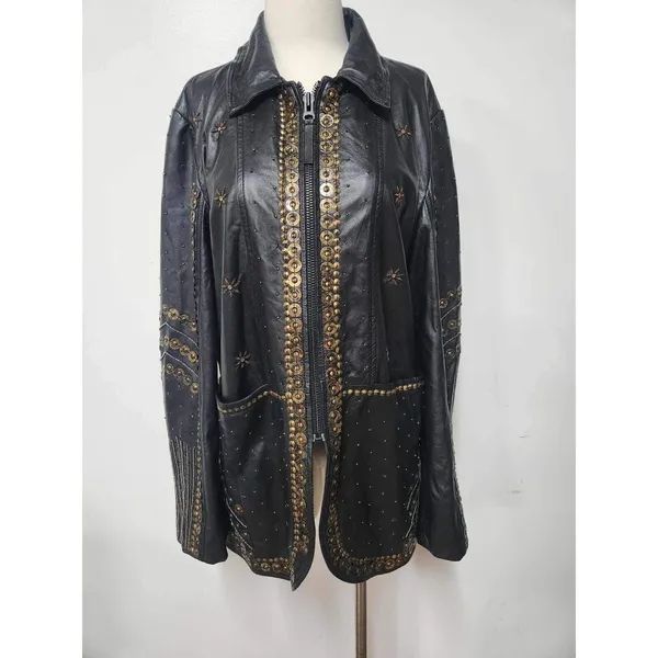 Free People Rock Ready Jacket Size L. H - Image 3
