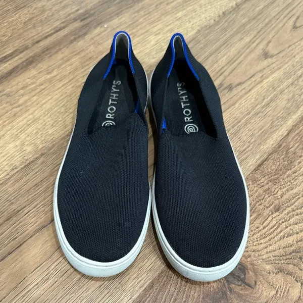 Rothy’s The Original Slip On Sneaker Black Size 9 Women’s - Image 4