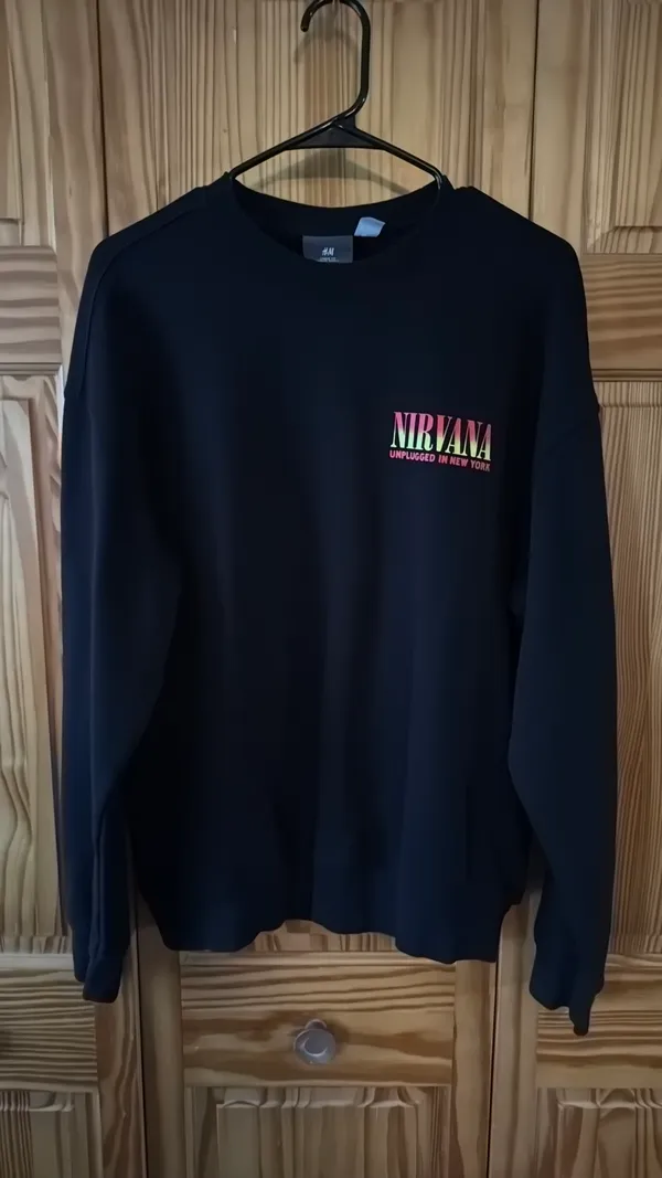 H&M Nirvana Sweatshirt loose fit - Image 2