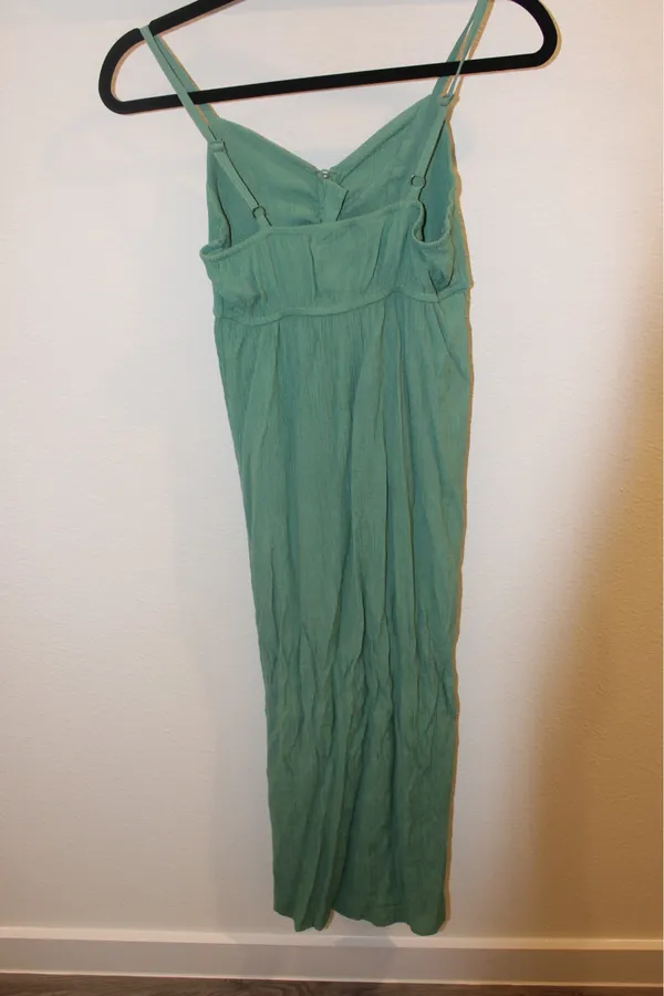 Green Summer Dress Size XS - Image 4