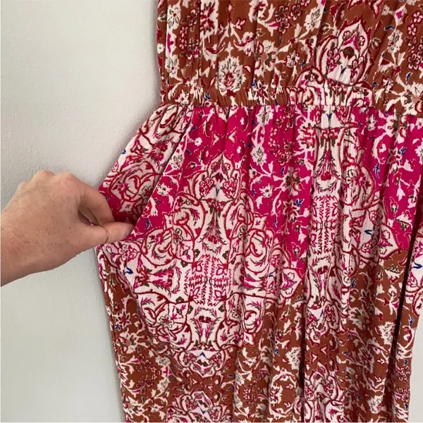 Show Me Your Mumu Beatrice Pink Paisley Jumpsuit - Image 5
