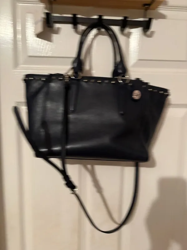 Coach crosby carryall in navy leather‎ - Image 3