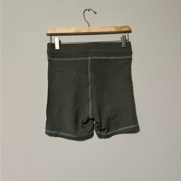 NWT NIA Olive Athletic Shorts Green Size XS - Image 2