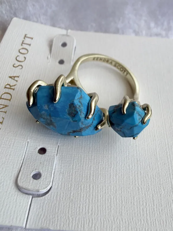 Kendra Scott Kayla Open Turquoise
Ring OS - Image 5