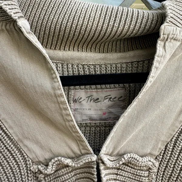 Free people Worn Thru Surplus Cardigan - Image 8