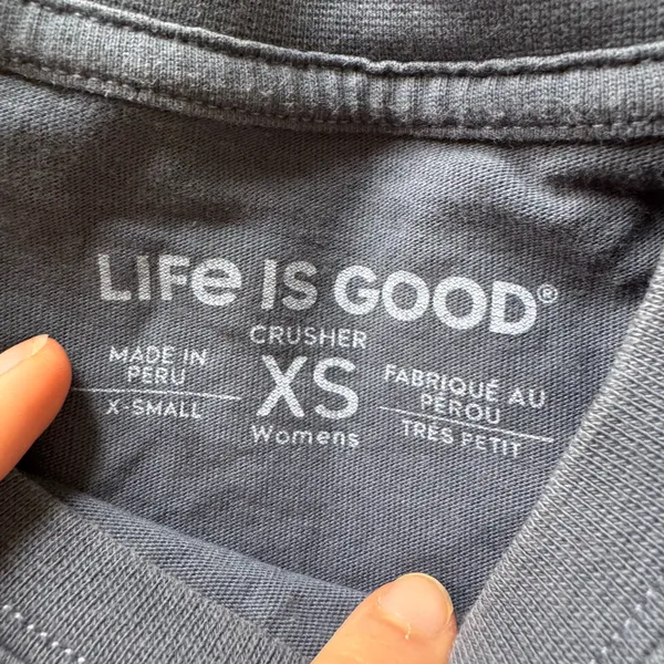Life Is Good Mountain Landscape Crusher Tee - Image 3