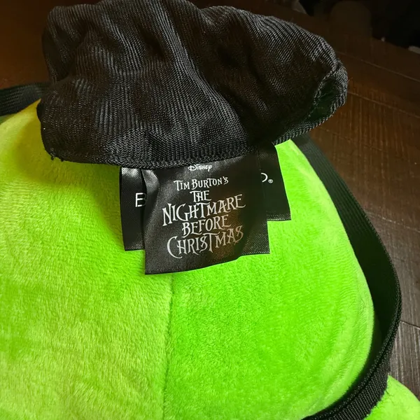 Disney Nightmare Before Christmas Oogie Boogie Plush Backpack Bioworld Hot Topic - Image 7