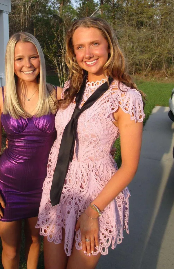 Purple Mini Dress - Image 2