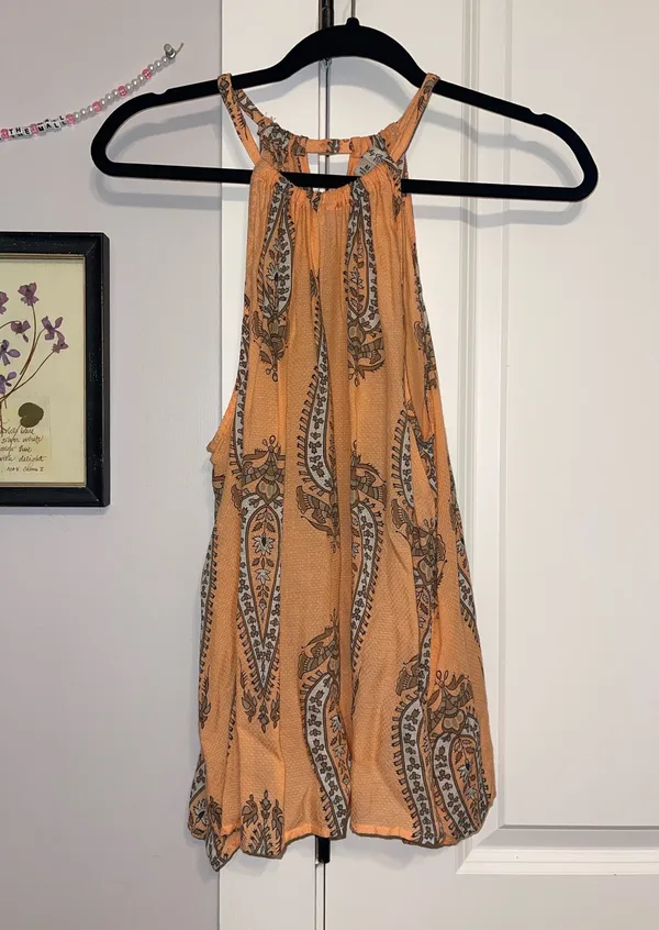 Lucky Brand Paisley Tank Top - Image 3