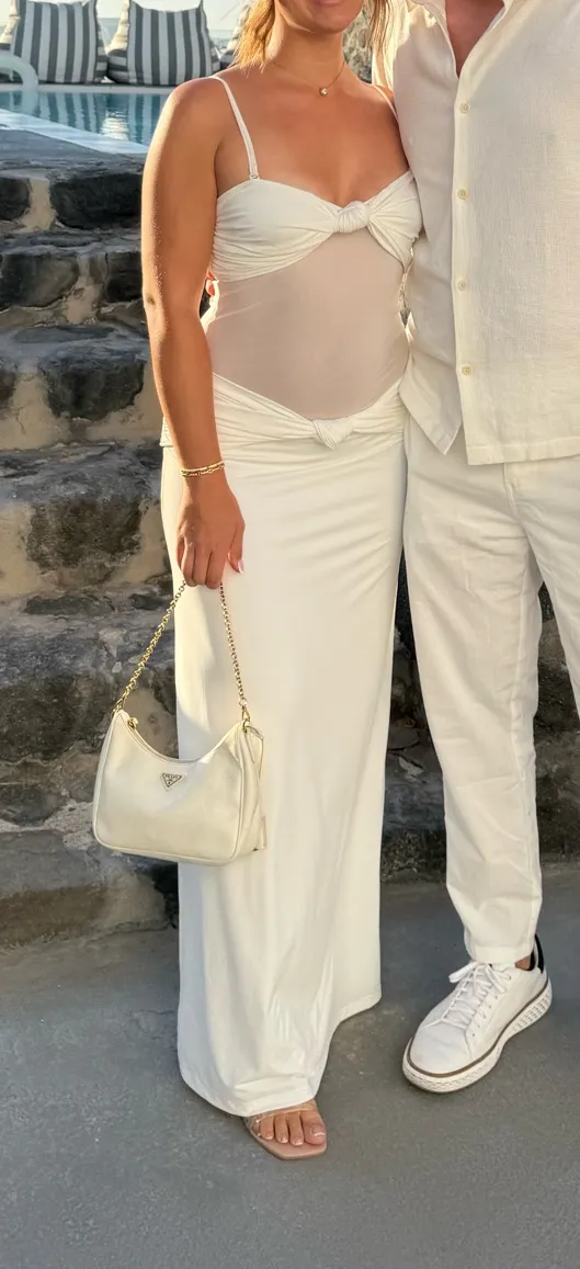 Amara maxi dress White Size M - Image 4