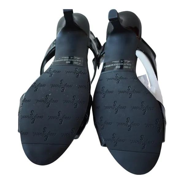 NWT Easy Street Women's‎ Bree Dress Heeled Sandals with box Sz 6W - Image 4