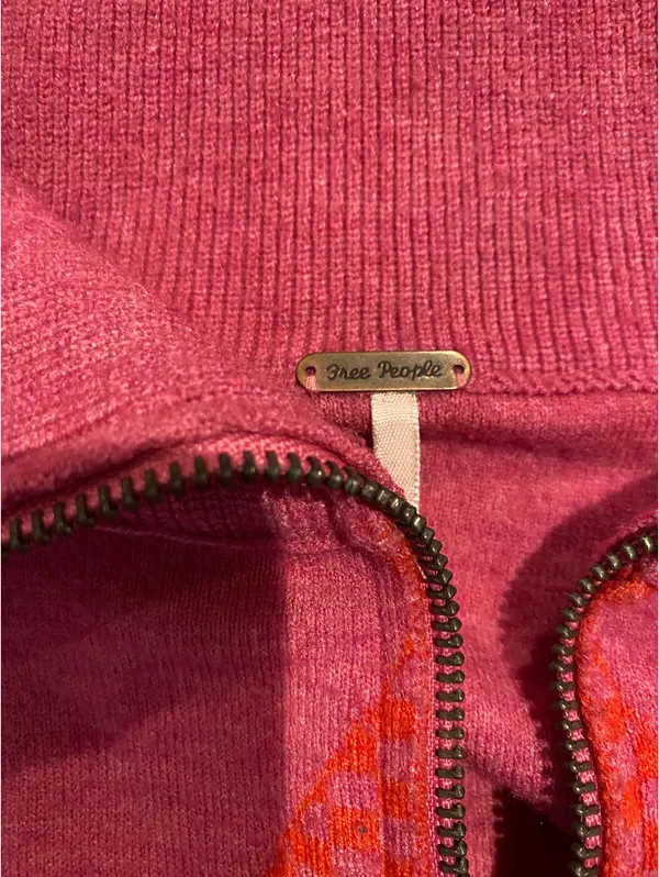 Free People Lucy Half-Zip Pullover Sweater - Image 4