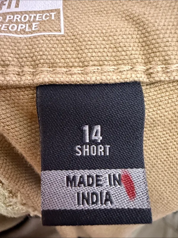 Carhartt Rugged Flex Loose Fit Canvas Work Pant Khaki Tan. Size 14S - Image 11