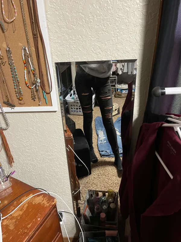 American Eagle High Waisted  Black  Skinny Jeans - Image 2