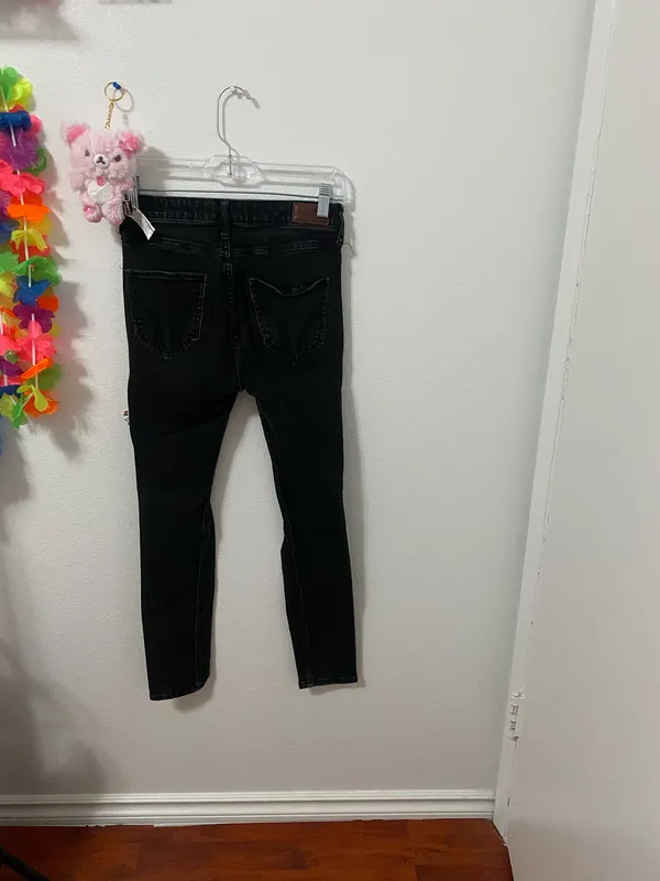 Black Hollister Jeans - Image 2