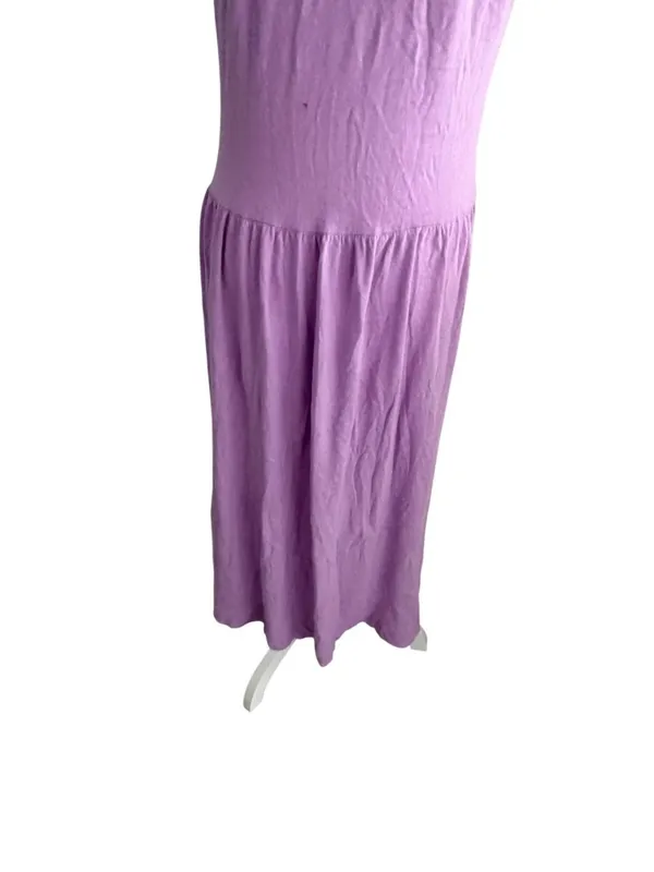 FREE PEOPLE Beach Lavender Purple Maxi Dress Size XS - Image 5