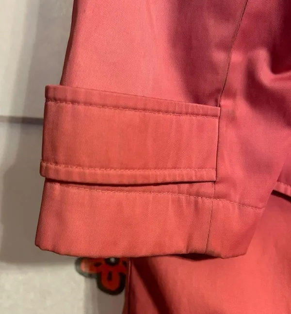 Fun Pink Raincoat with Hood to Keep you Warm, Dry & Happy on ☔️ Days - Image 7