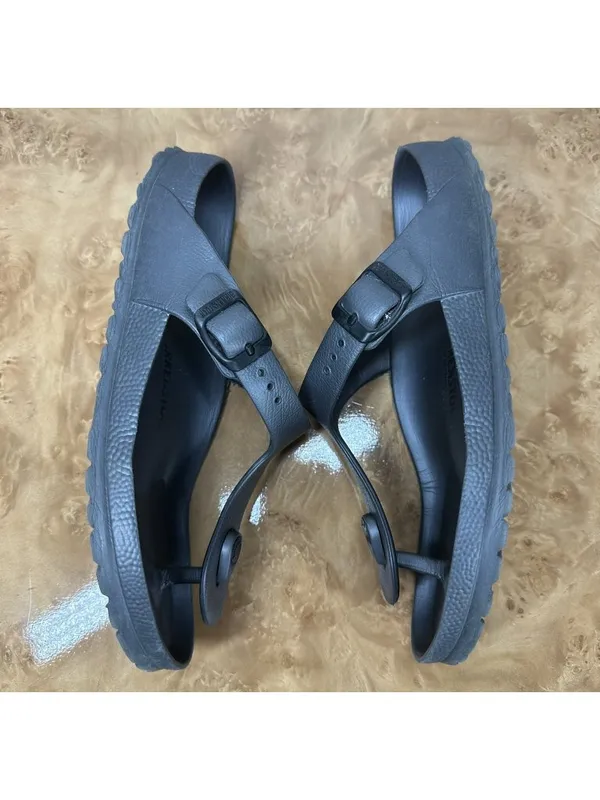 Birkenstock Dark Gray EVA T-Strap Backstrap Sandals EU 37 Water Friendly - Image 2
