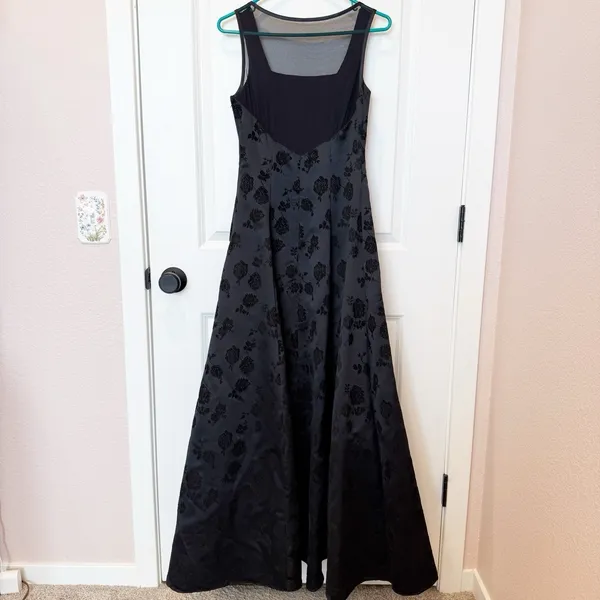 Vintage Blondie Nites Y2K Whimsigoth‎ Prom Dress Size 3/4 Fairy Velvet Burnout - Image 4