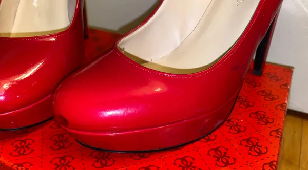Guess Red Pumps - Image 2