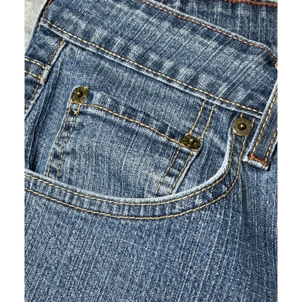 Levi Strauss Signature Womens Size 10 Short Bootcut Jeans Blue Stretch Denim - Image 11