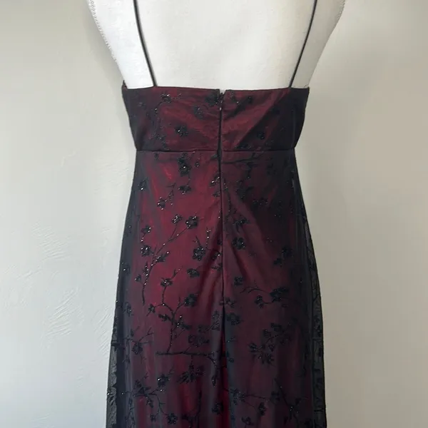 Vintage Gothic Gown Black Size 8 - Image 9