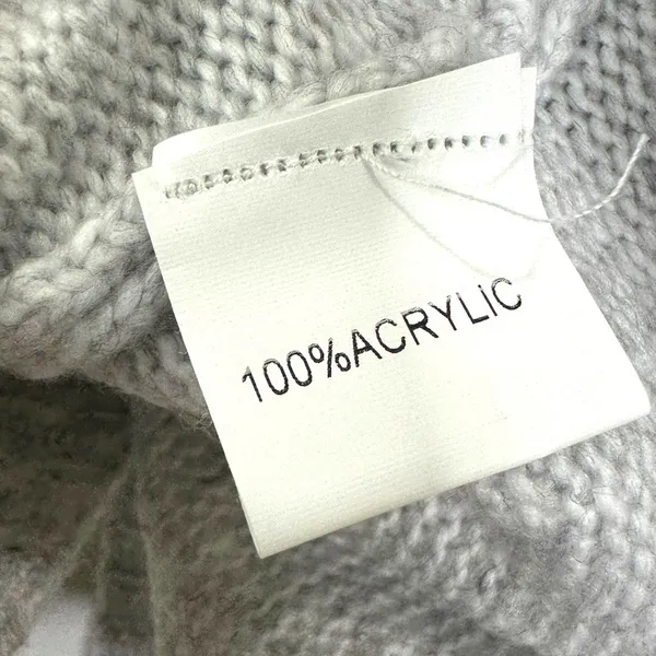 NWT Petal + Pup Knit Sweater Vest Light Gray Size XS/S - Image 10