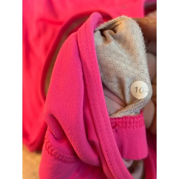 Lululemon Racerback Tank Top Built-in Shelf Bra Pink Yoga Gym Athletic Top - Image 9