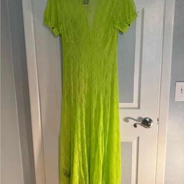 Urban Outfitters Connie Sheer Lace Maxi Dress - Image 3