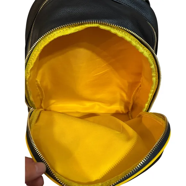 New Disney The Lion King Broadway Musical‎ Mini Backpack Black Yellow Simba - Image 10