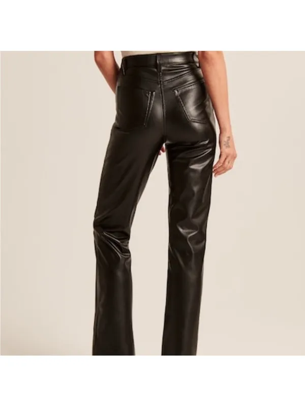 Abercrombie & Fitch faux leather pants - Image 2