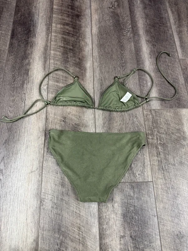 Aerie Olive Ribbed Bikini Set  - Image 6