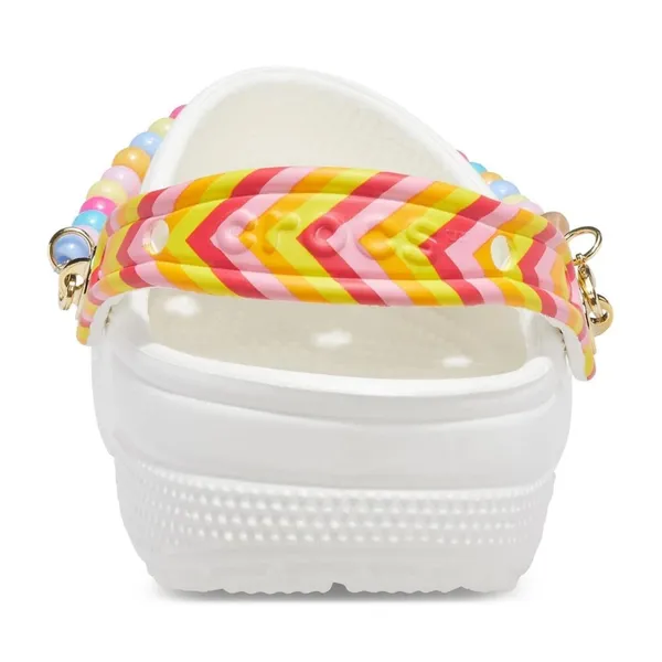 CROCS Men / Women - NEW - White - Classic Festival Vibes - Slip On Sandals - Image 2