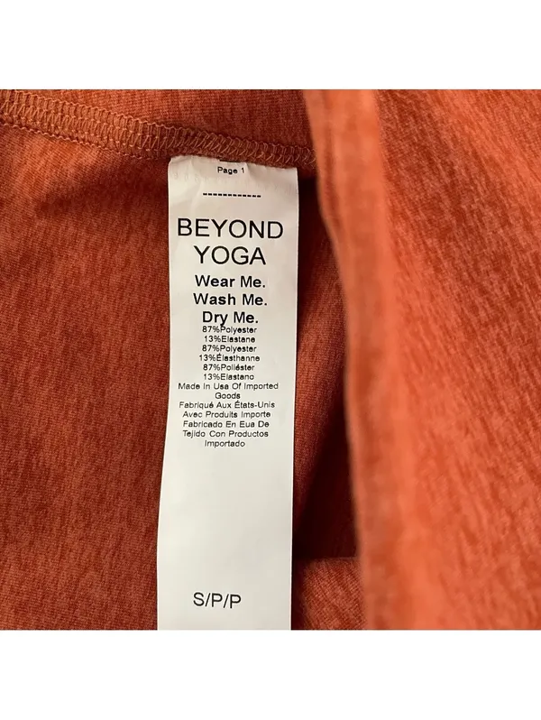 Beyond Yoga Spacedye Caught In The Midi High Waisted Legging Warm Clay Heather - Image 6