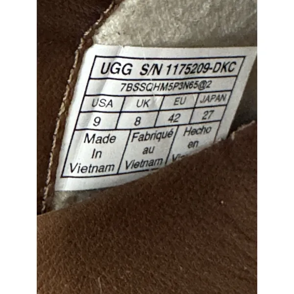 Women's Ugg OTZO Clog Chestnut SUEDE M-1175209 SIZE 9 - Image 9