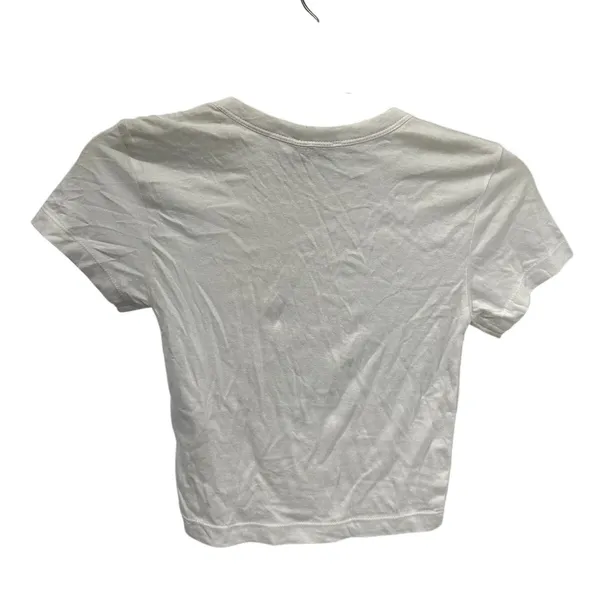 WeWoreWhat White Crew Neck T Shirt Short Sleeve XS NWOT Classic Minimalist Chic - Image 6
