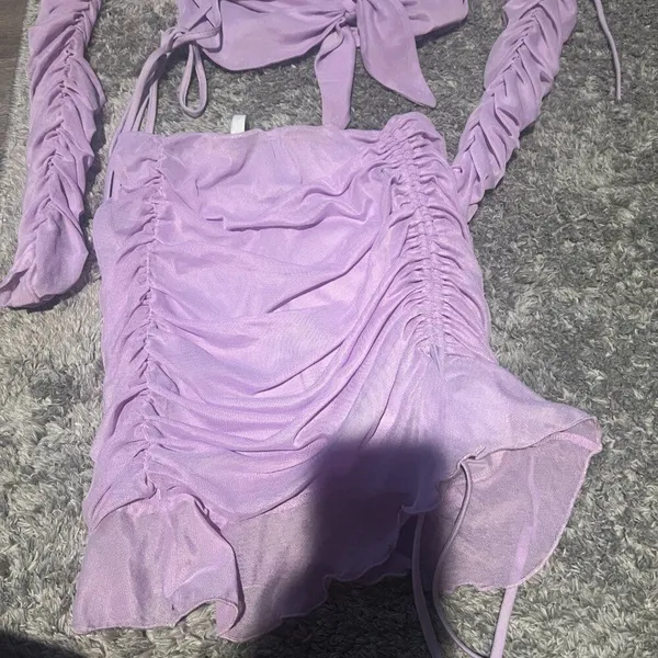 Lucy in the Sky 2 piece lavender set size‎ small - Image 6