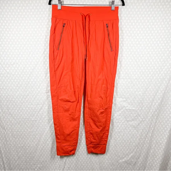 Athleta Neon Orange Trekkie‎ North Jogger Pants - Image 2