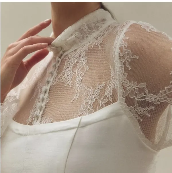 Anthropology BHLDN Lace Mini Dress - Image 6