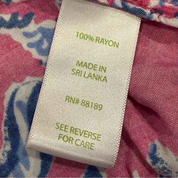 Lilly Pulitzer Pink Samba Sarasota Tunic Dress size XL - Image 9