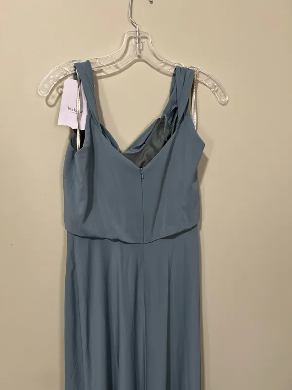 Jenny Yoo Dusty blue formal dress - Image 6