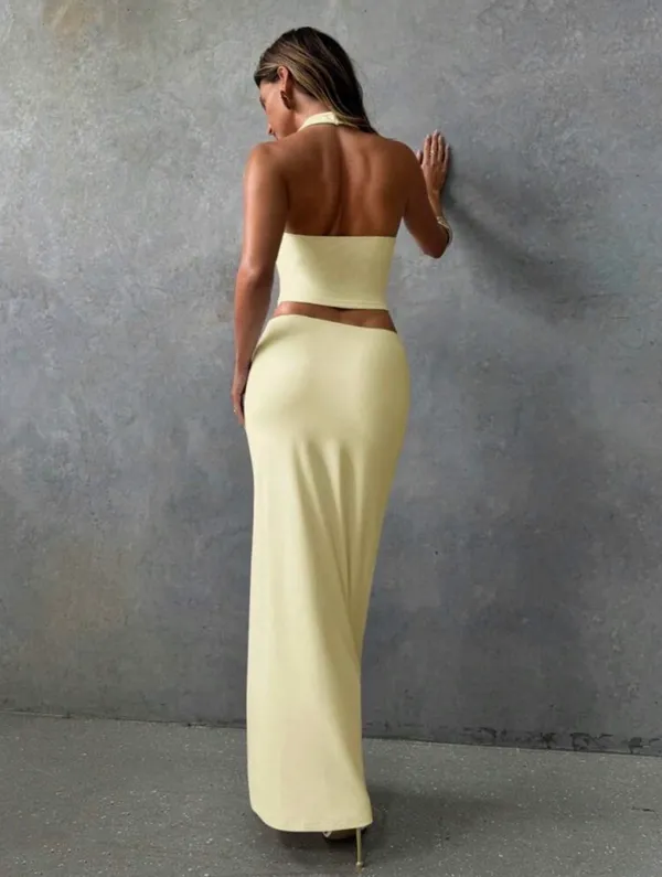 SHEIN halter top and skirt set - Image 2