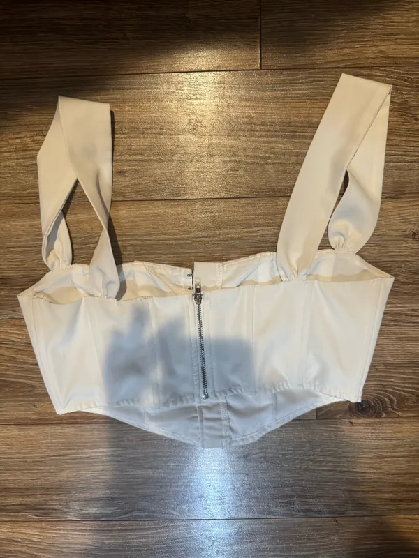 White Fox Corset Boutique TopM - Image 2