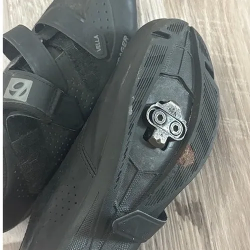 Bontrager Vella Womens Road Cycling Shoes Black Size 6.5‎ - Image 8